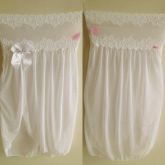 Camisola Boneca Branca com Calcinha Tam: Único