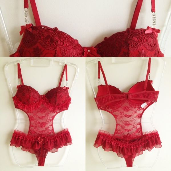 Body Verm. Rendado Ully   Tam: M
